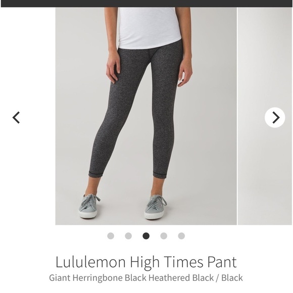 36. LULULEMON HIGH TIMES PANT - Picture 2 of 6